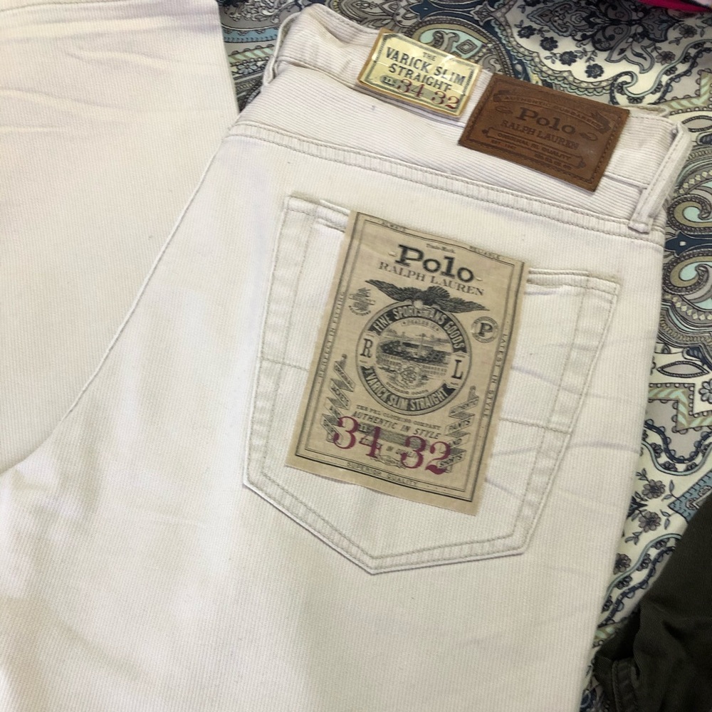 Polo RL Varick Slim Straight Pants